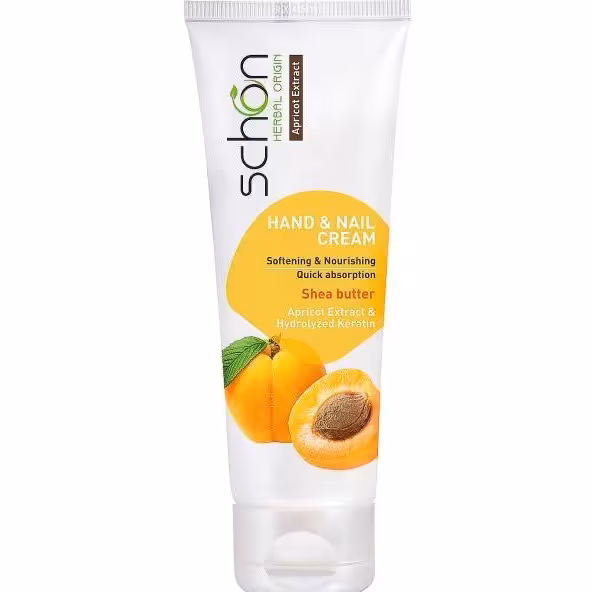 کرم دست و ناخن شون حاوی عصاره زردآلو مناسب انواع پوست 75 میلی لیتر