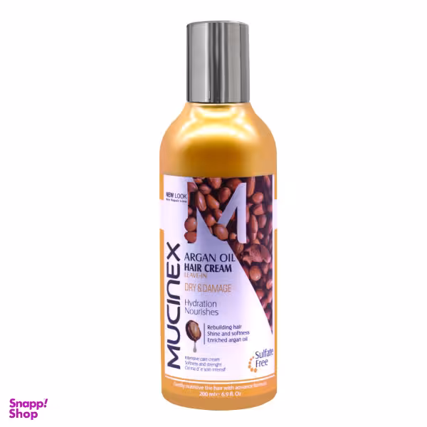 کرم مو ماسینکس (Mucinex) مدل آرگان حجم 200 میلی لیتر