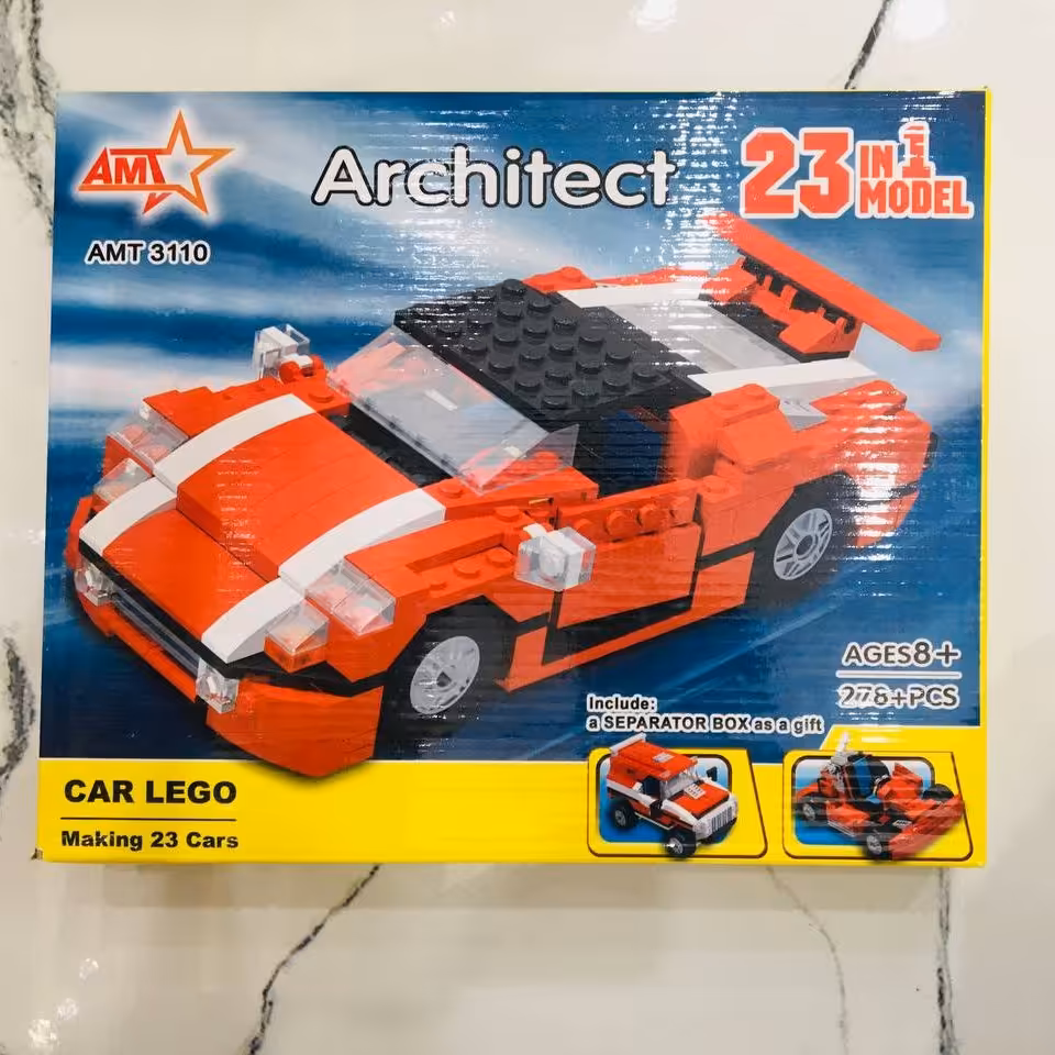 لگو ماشین در 23 مدل مختلف جذاب 