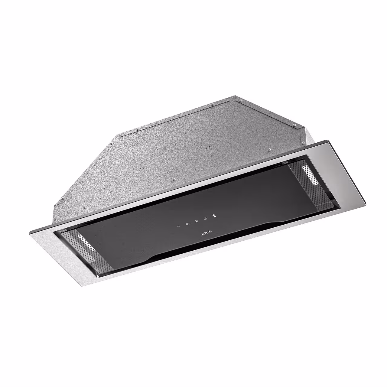 هود آلتون مخفی H900S سایز90 دور استیل( فرمان با حرکت دست)