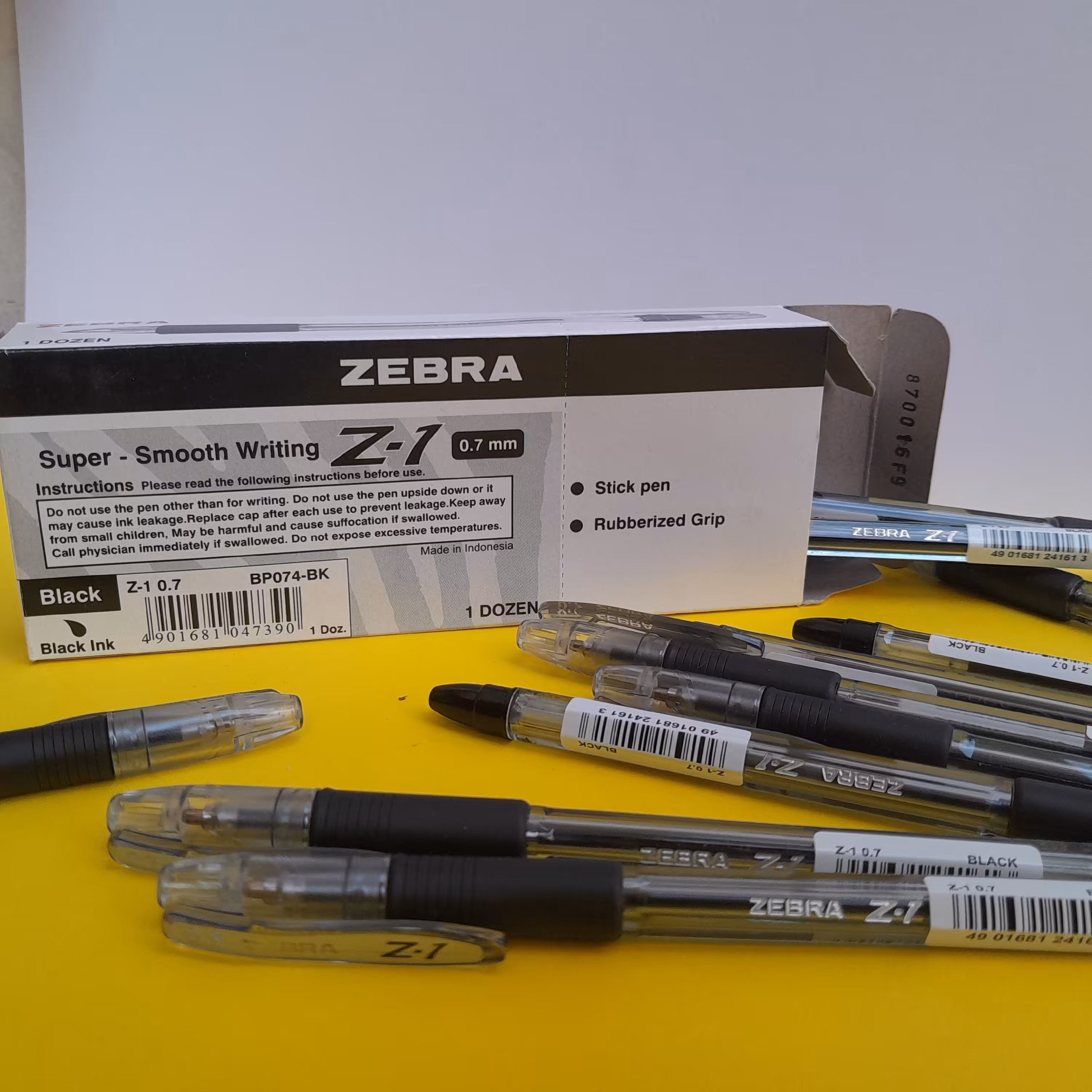 خودکار مشکی مدل Z-1 زبرا  0.7 mm 