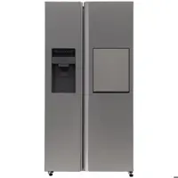 یخچال و فریزر ساید بای ساید اسنوا سری هایپر 35 فوت مدل  SN8-2035SS  رنگ استیل با ارسال رایگان 