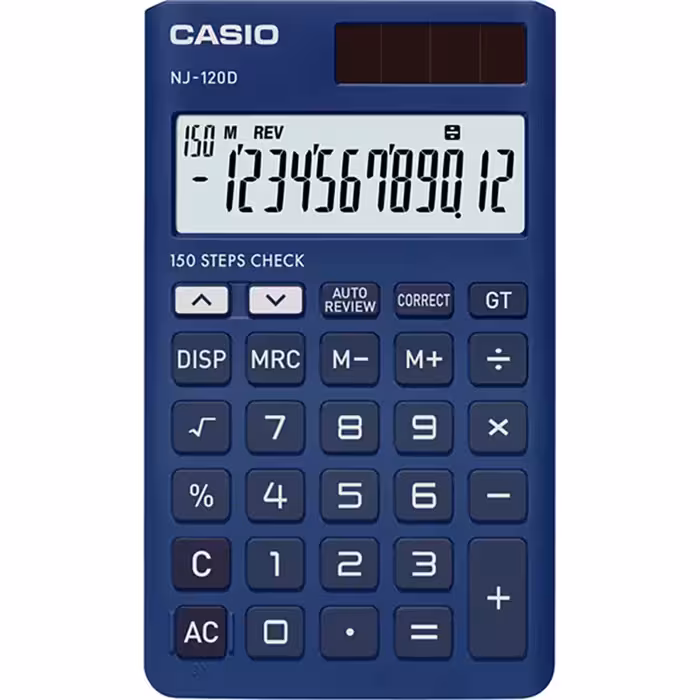 ماشین حساب رومیزی کاسیو مدل NJ-120D