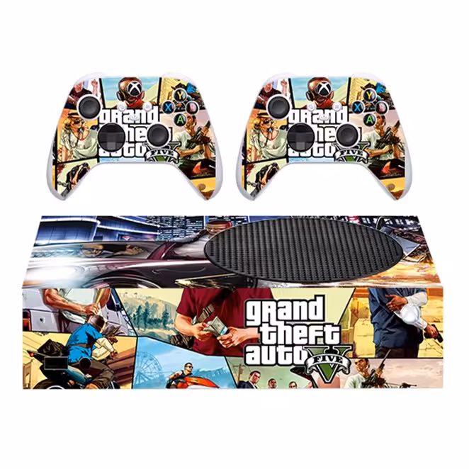 اسکین(برچسب)Xbox series s-طرحGTA -کد5-سفارشی
