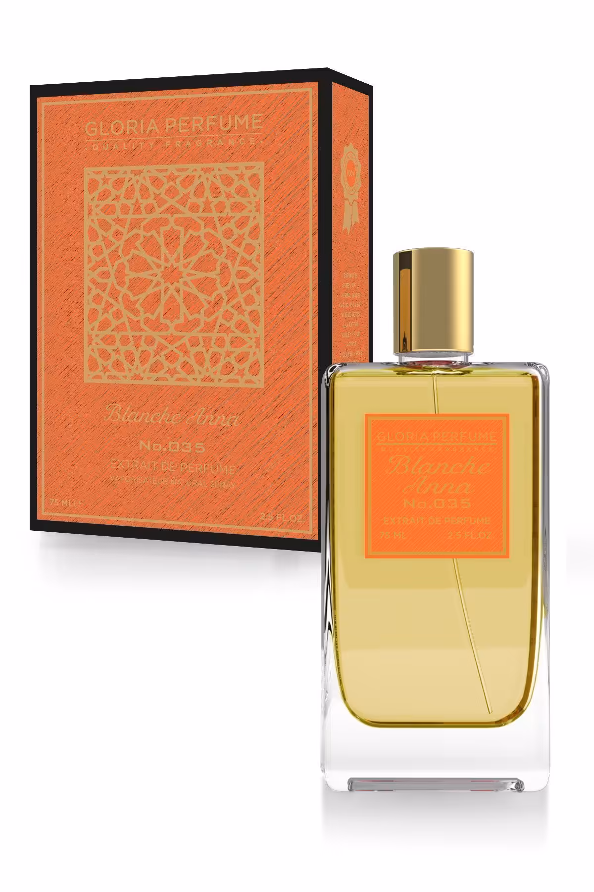عطر زنانه بلانش آنا 75 میل Gloria Perfume