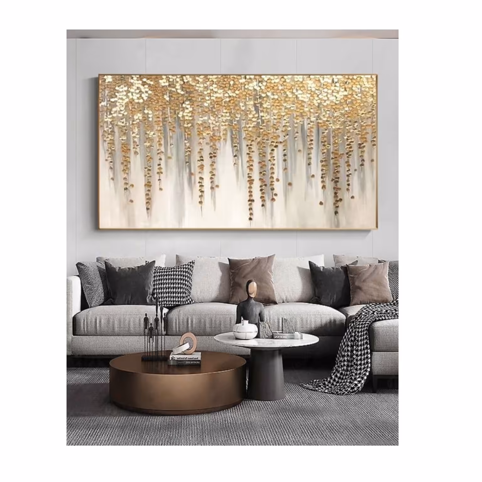 تابلو ریسه تماما کار دست ابعاد 60 در 120 ارسال با چاپار به صورت پس کرایه 