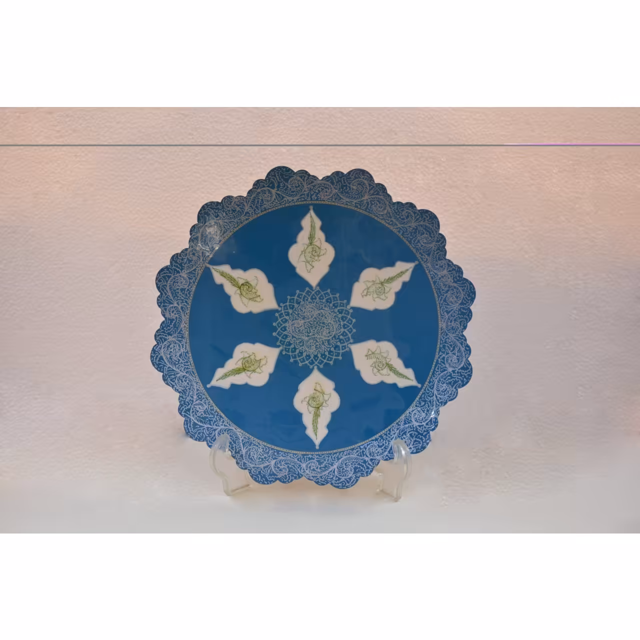 بشقاب مس و پرداز 25 سانت کد HN0012