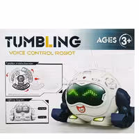 ربات رقصنده  مدل Tumbling Voice Control Robot 