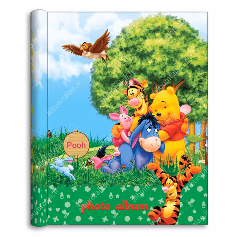 آلبوم عکس کودک چسبی طرح پو 30 برگ