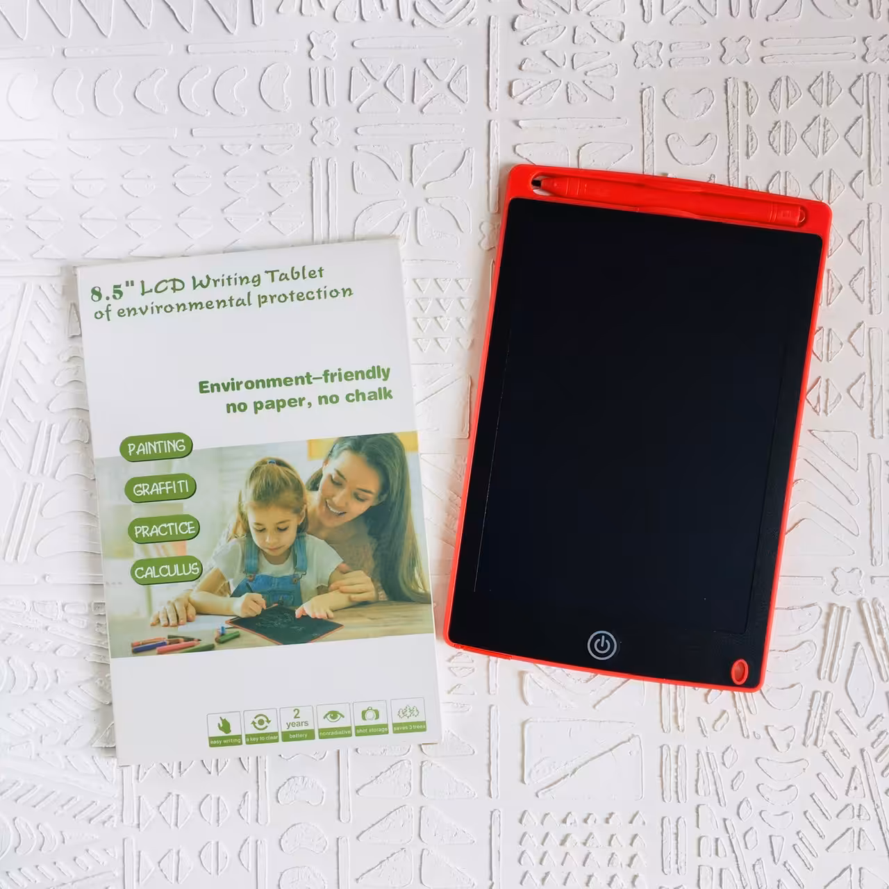 کاغذ دیجیتال 8.5 اینچ قرمز (تک رنگ)