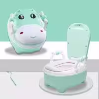 قصری کودک درب تاشو عروسکی دسته دار با برس شستشو بیبی یوگا BABYYUGA