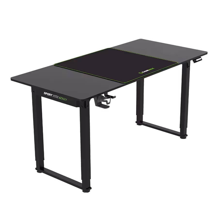 میز گیمینگ موتور دار گیم مکس Gamemax D160 Carbon EC | فروشگاه گیمینگ تکاف