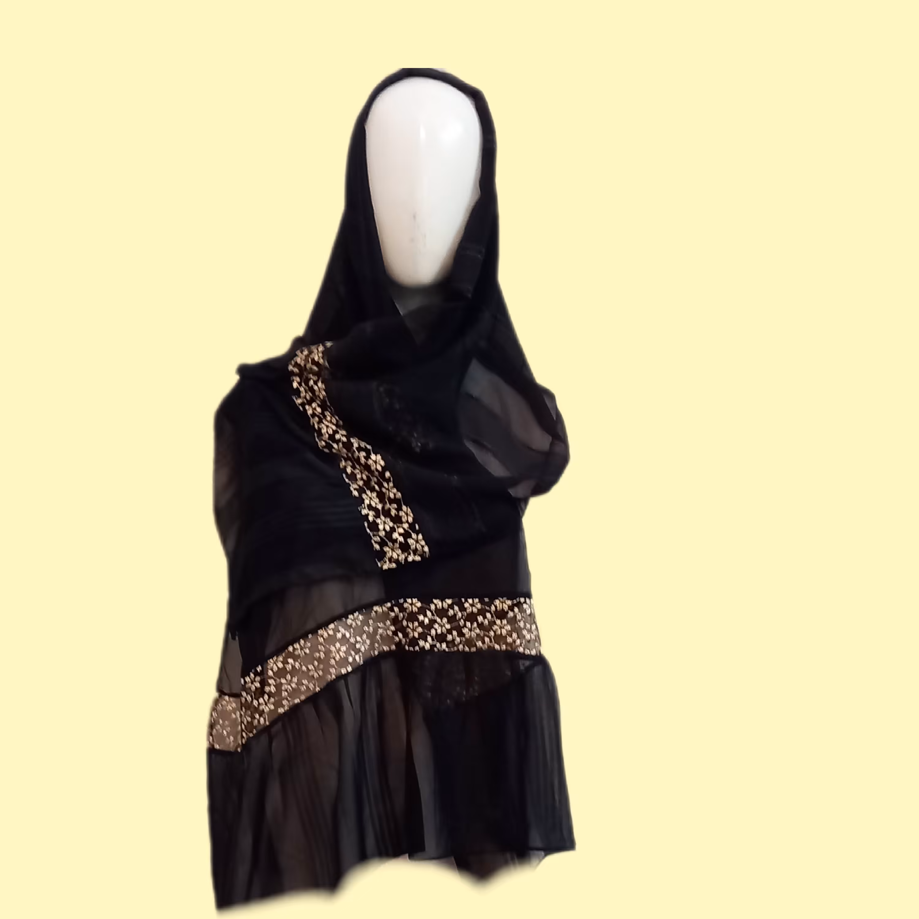 شال مشکی مجلسی خاص و شیک بهترین هدیه شب یلدا و روز زن با کیفیت عالی 7