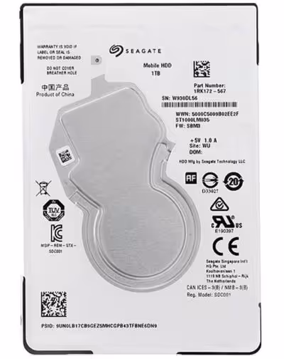 هارد دیسک لپ تاپ سیگیت ST1000LM035 ظرفیت 1 ترابایت