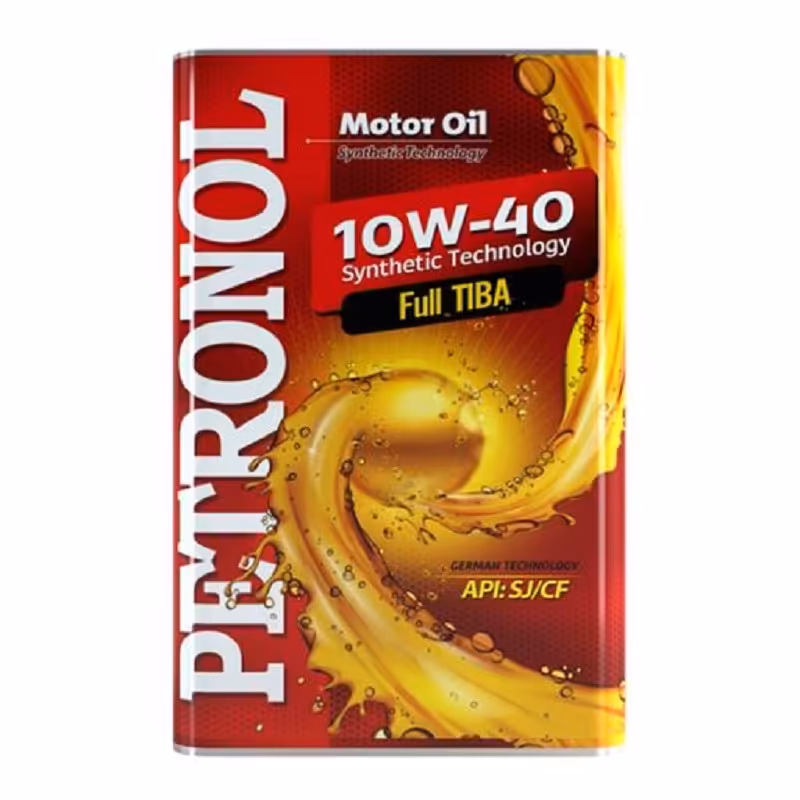      روغن موتور خودرو پترونول فول تیبا 10W40 نیمه سنتتیک فلزی حجم 4 لیتر