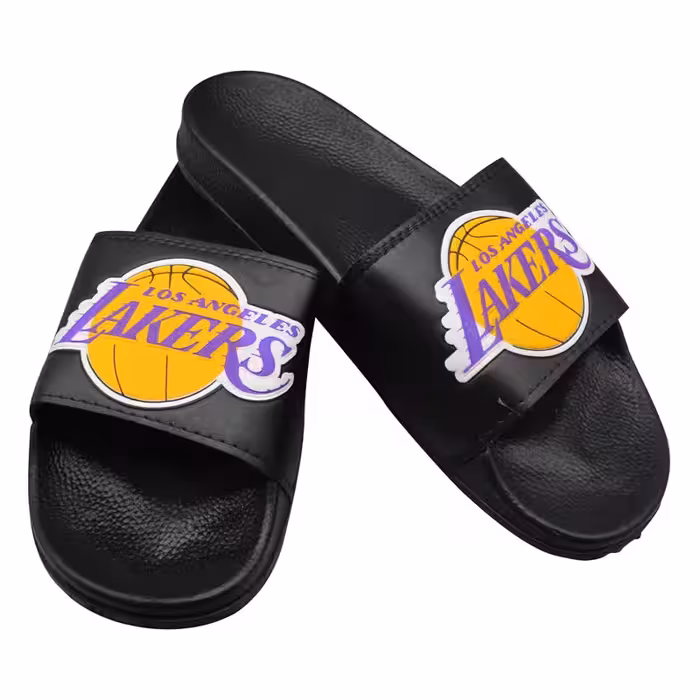 دمپایی اسپرت لیکرز مدل PH-Los Angeles مشکی