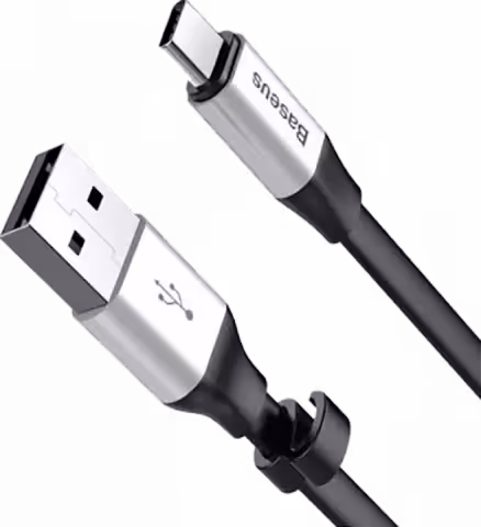 کابل شارژ 23 سانتی متری USB به TYPE-C باسئوس مدل NIMBLE