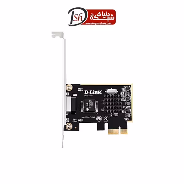 کارت شبکه کابلی دی لینک 2.5 گیگابیت PCI Express مدل DGE-562T - دنیای شبکه برتر