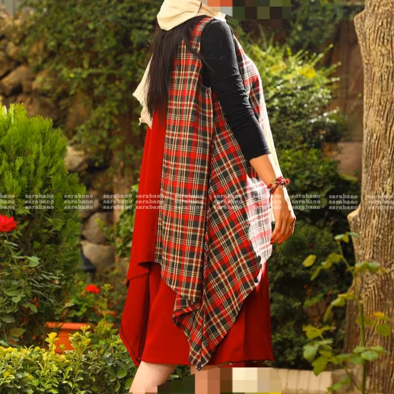 سارافون و دامن شیک مجلسی سایز 36 تا 46 ارسال رایگان