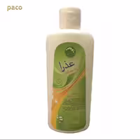 شامپو  گیاهی عذرا  ویژه موهای چرب - رفع ریزش مو و تقویت کننده -  350 میلی لیتر