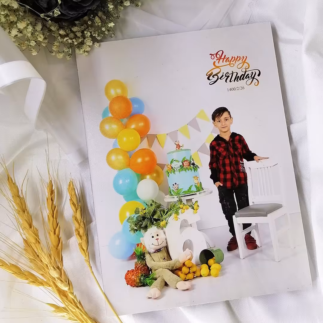  چاپ عکس سایز 50 در 70 سیلک بهترین کیفیت 