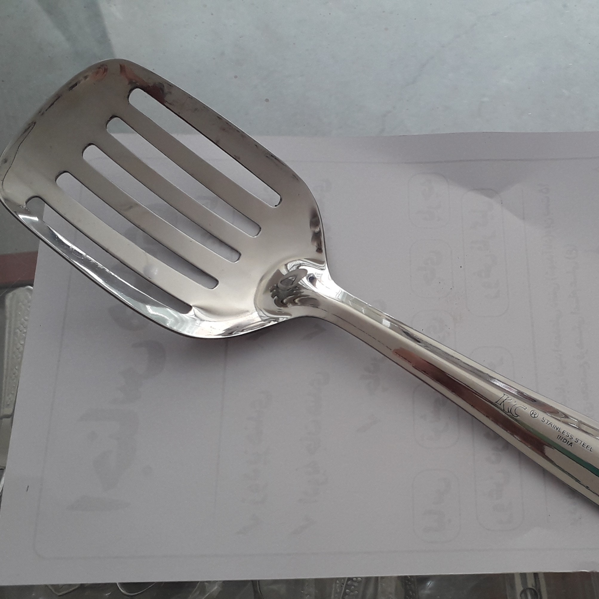 کباب گردون و قاشق سرخ کردنیوزن 61 گرم