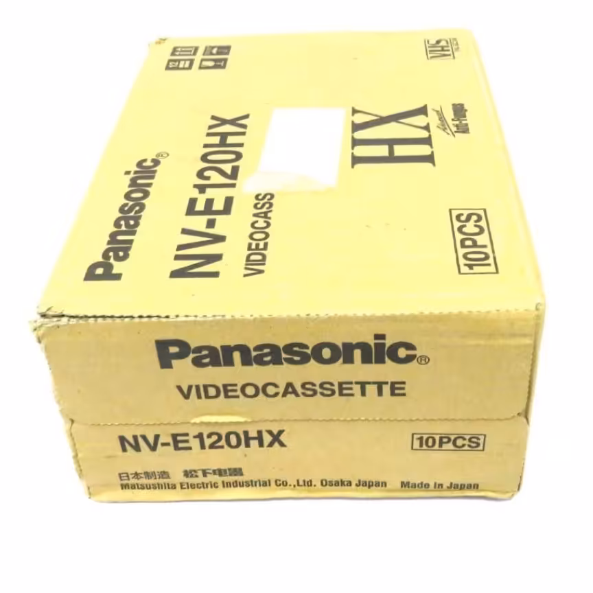 یک کارتن نوار ویدیو پاناسونیک  آکبند اصل ژاپن