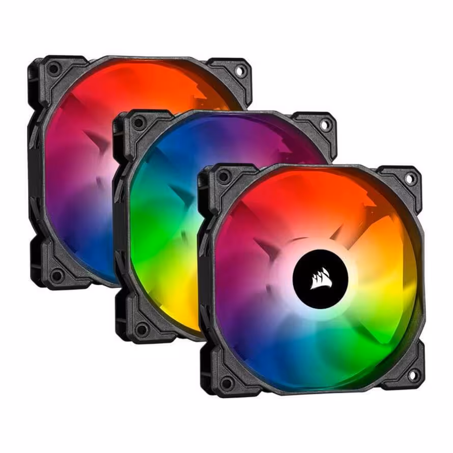 فن کیس کورسیر iCUE SP120 RGB PRO بسته 3 عددی