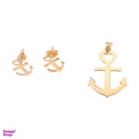 نیم ست طلا 18 عیار سپیده گالری کد SH0025