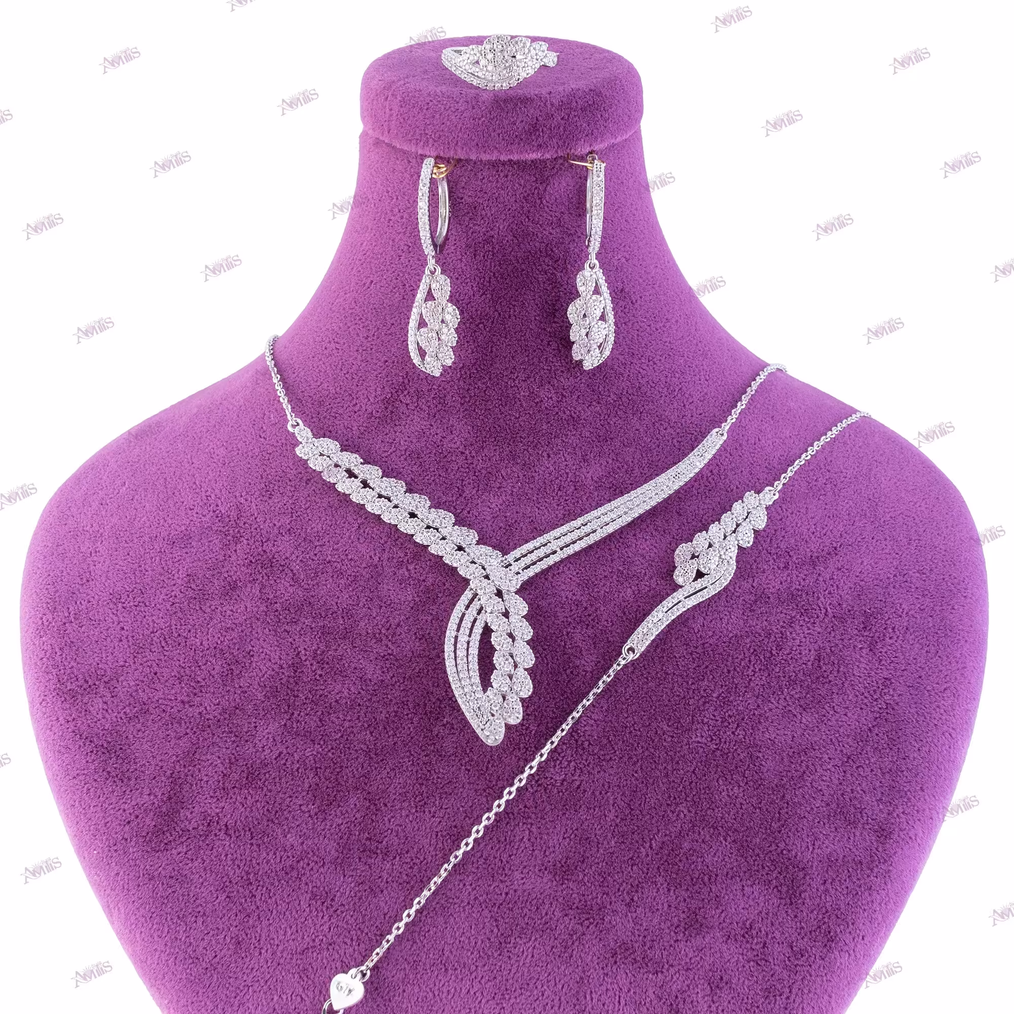  سرویس نقره زنانه مدل AMT-M131 