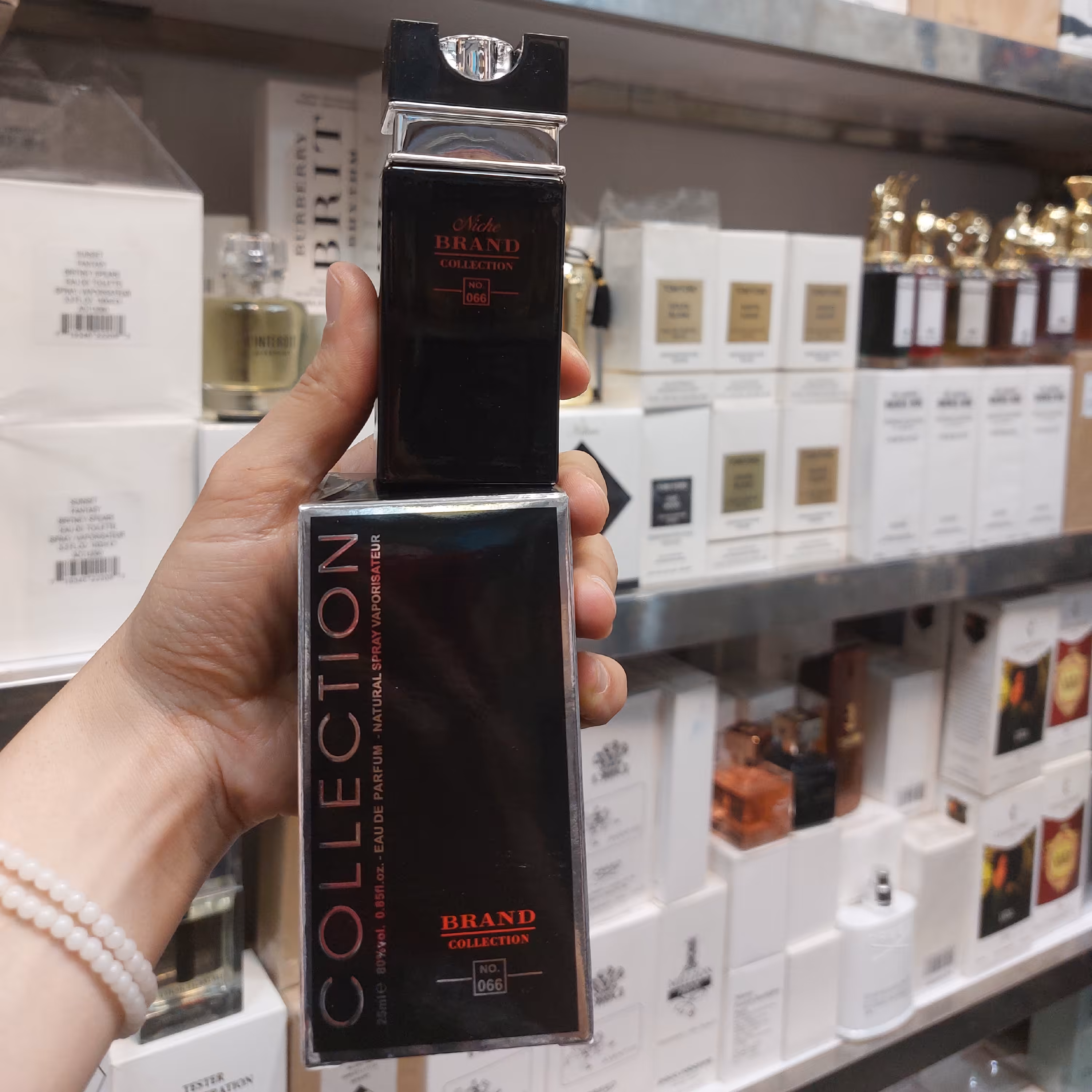 ادکلن برند کالکشن 066 سیلور سنت 25میل مینیاتوری