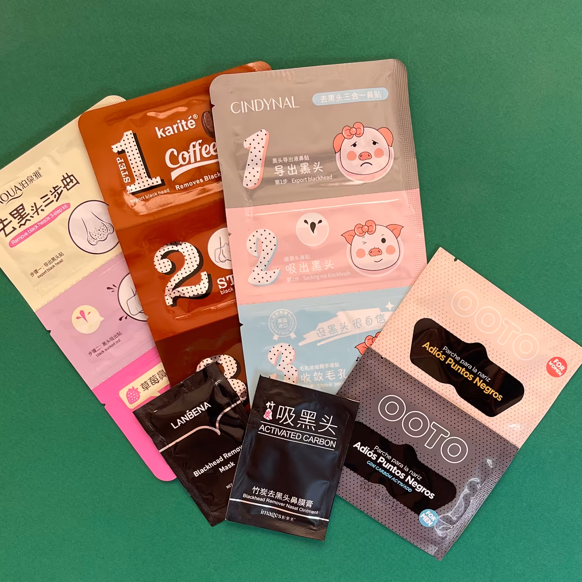 پک 7 تایی جوش سرسیاه بینی