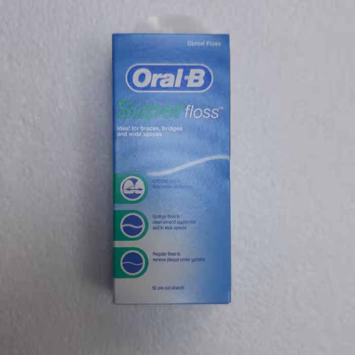 نخ دندان ارتودنسی ارالبی Oral'B مدل(Super  floss)