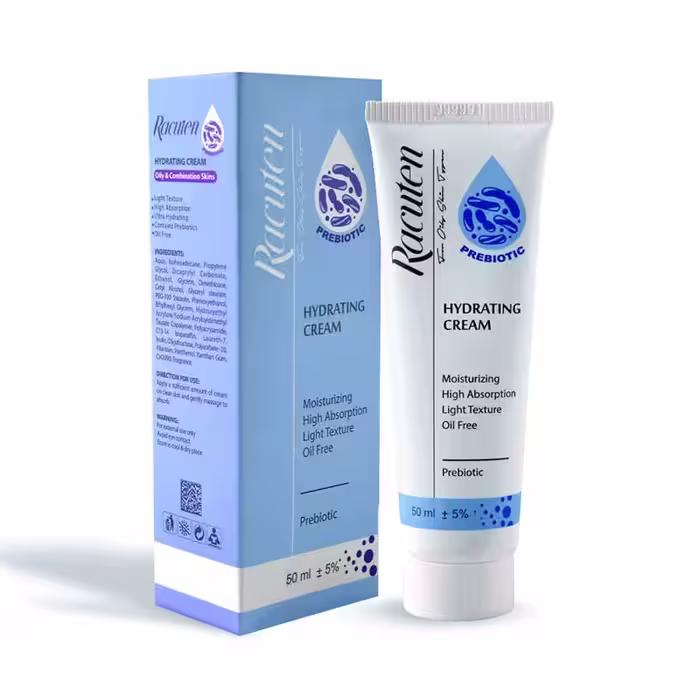 کرم آبرسان مناسب پوست چرب و مختلط راکوتن حجم 50 میل | خرید + قیمت