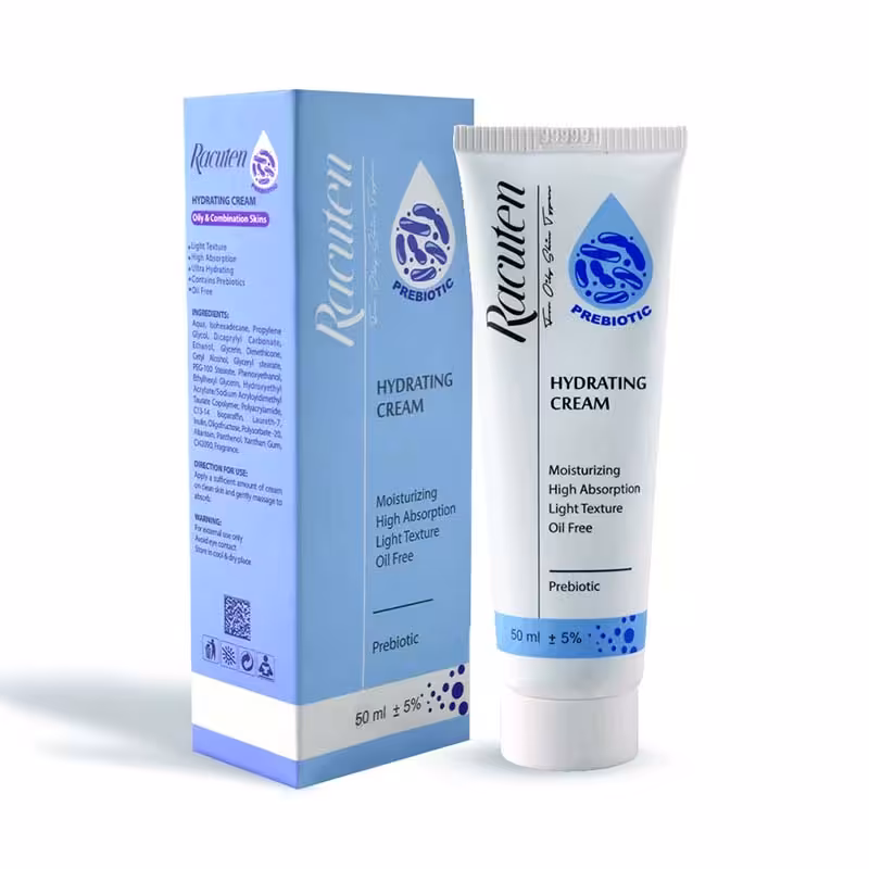 کرم آبرسان مناسب پوست چرب و مختلط راکوتن حجم 50 میل | خرید + قیمت
