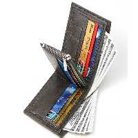 کیف پول و جاکارتی مردانه کوچک زیپ دار سانی ستی SUNICETY S3011 men&#39;s leather wallet business RFID anti-theft
