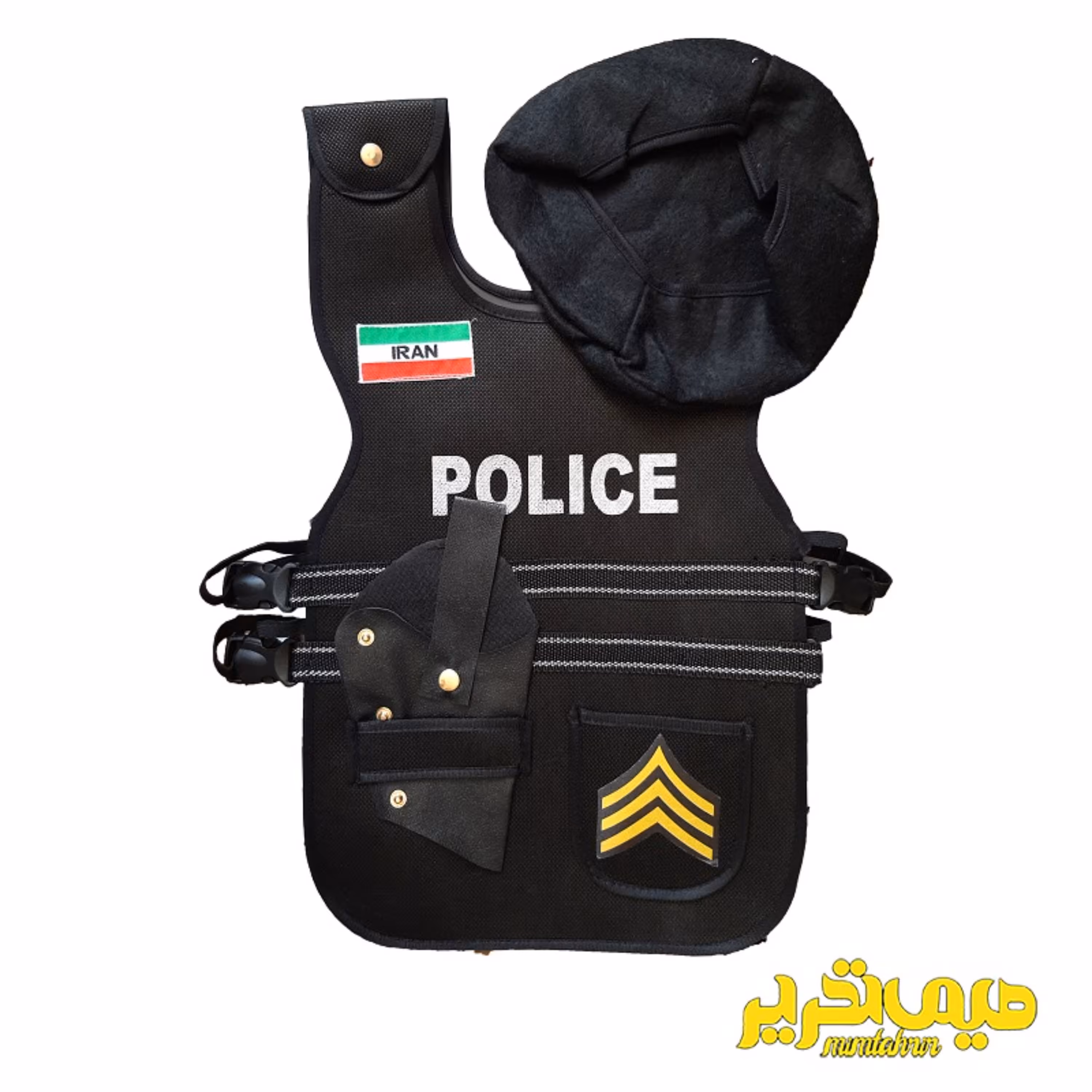 جلیقه پلیس با لوازم