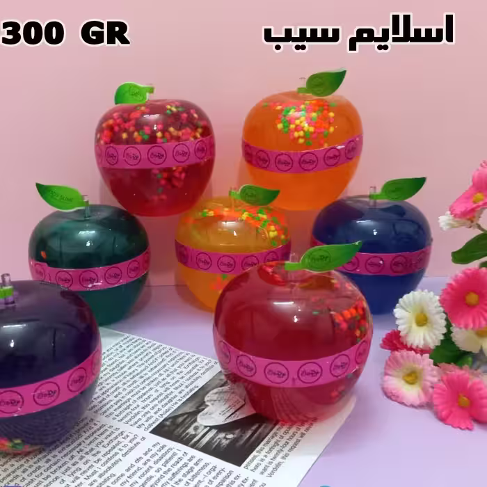 اسلایم سیب 300 گرم