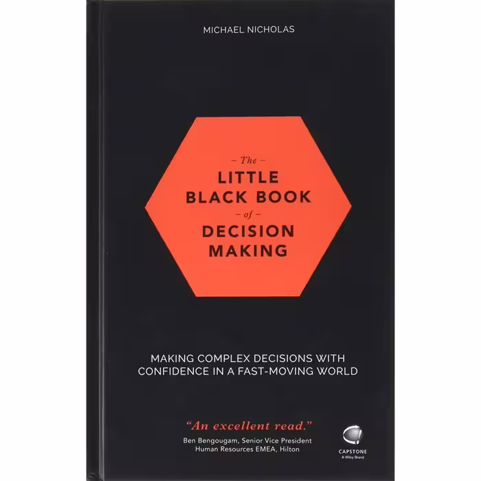 کتاب زبان اصلی The Little Black Book of Decision Making اثر Michael Nicholas