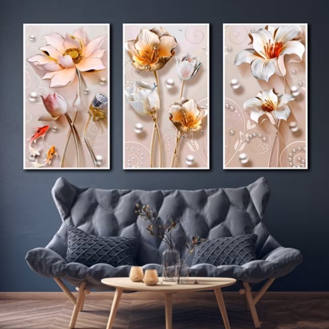 تابلو دکوراتیو 3تیکه کد 082