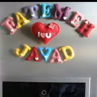 مگنت اسم نمدی