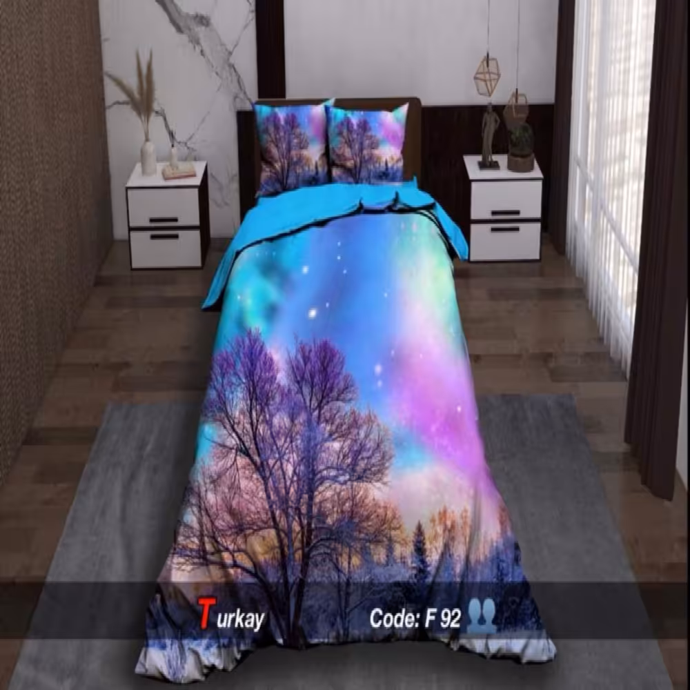 سرویس روتختی ترکای کد F-92 دونفره 6 تکه