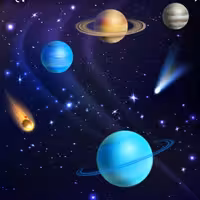 ست روتختی و پرده و لحاف لایت ادم فضایی