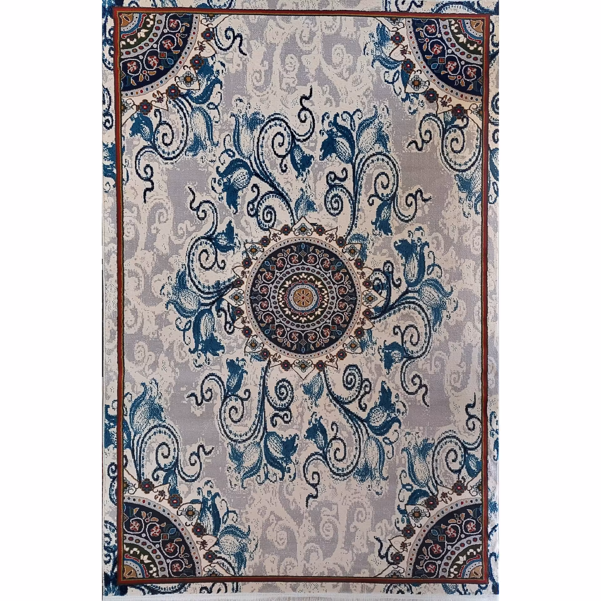 گبه کد 1308 410 شانه رنگ کرم در اندازه ی یک و نیم در دو و بیست و پنج 