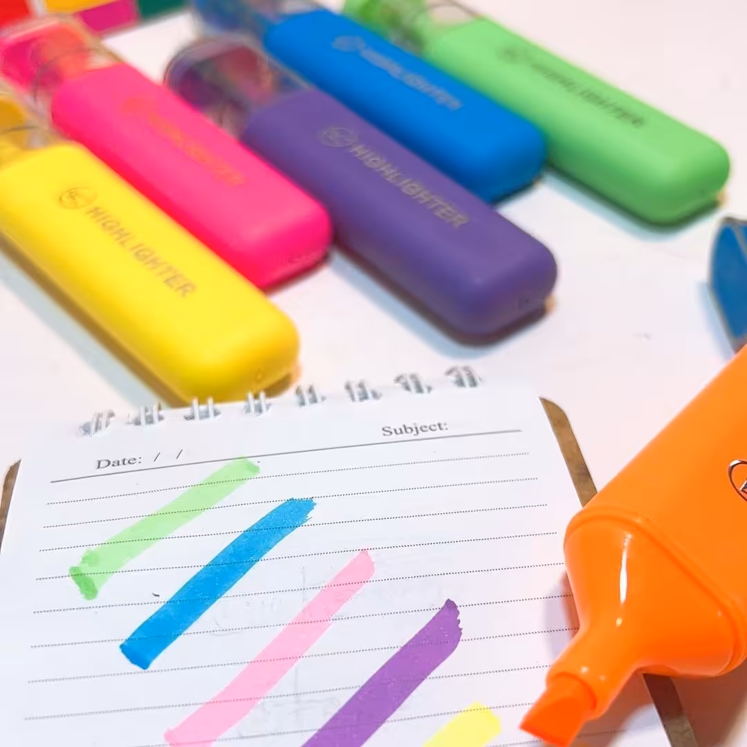 هایلایتر نئونی 