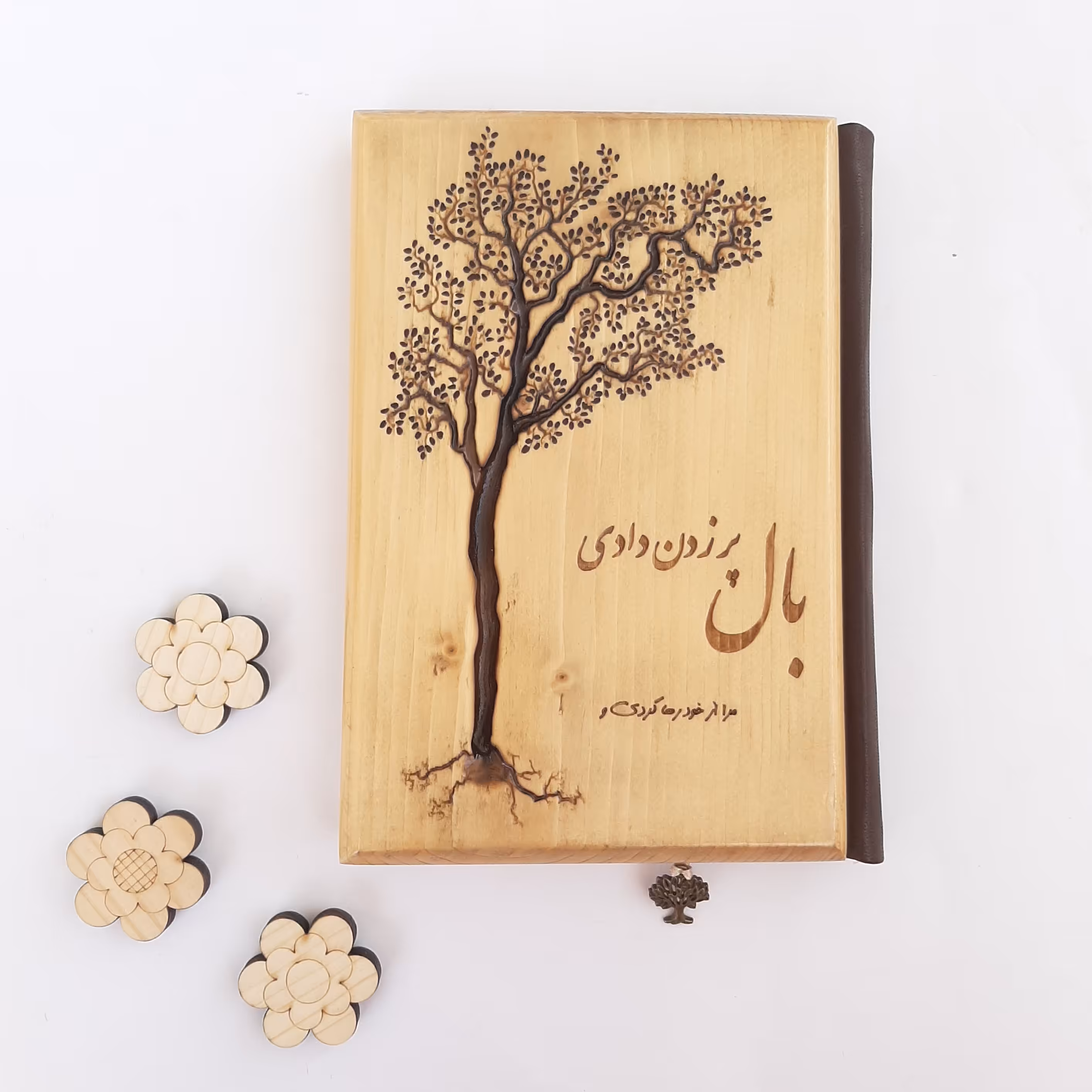 دفتر دستدوز سیلقا( کد  201) 50 برگ با درخت لیختنبرگ