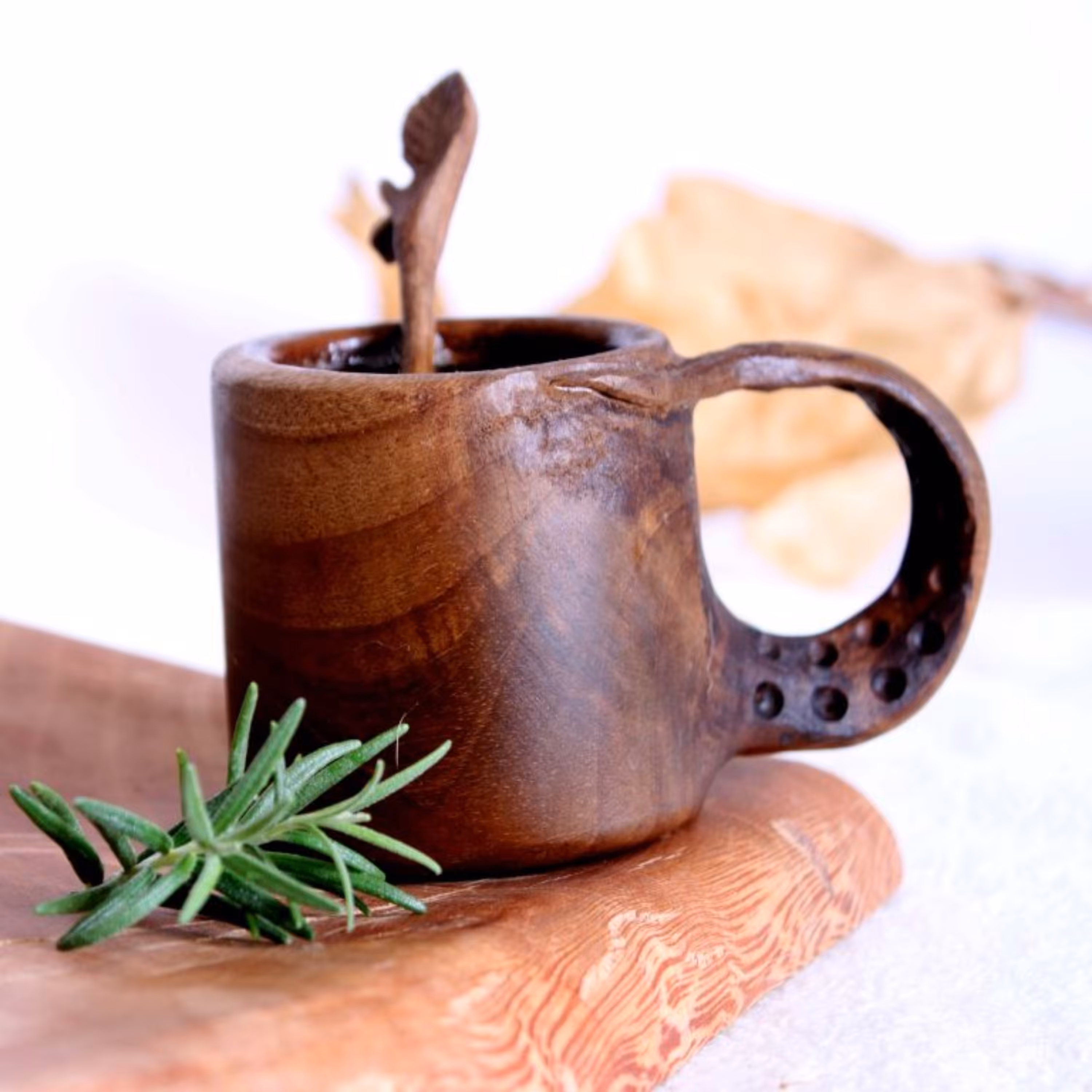 کوکسا شات اسپرسو  دستساز چوبی طرح هشت پا