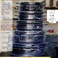 تابه و قابلمه سایز بزرگ مارک زاگرس
