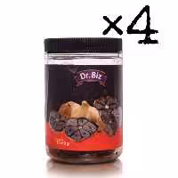 سیر سیاه قوطی دکتر بیز حجم 170 گرم پک چهار عددی
