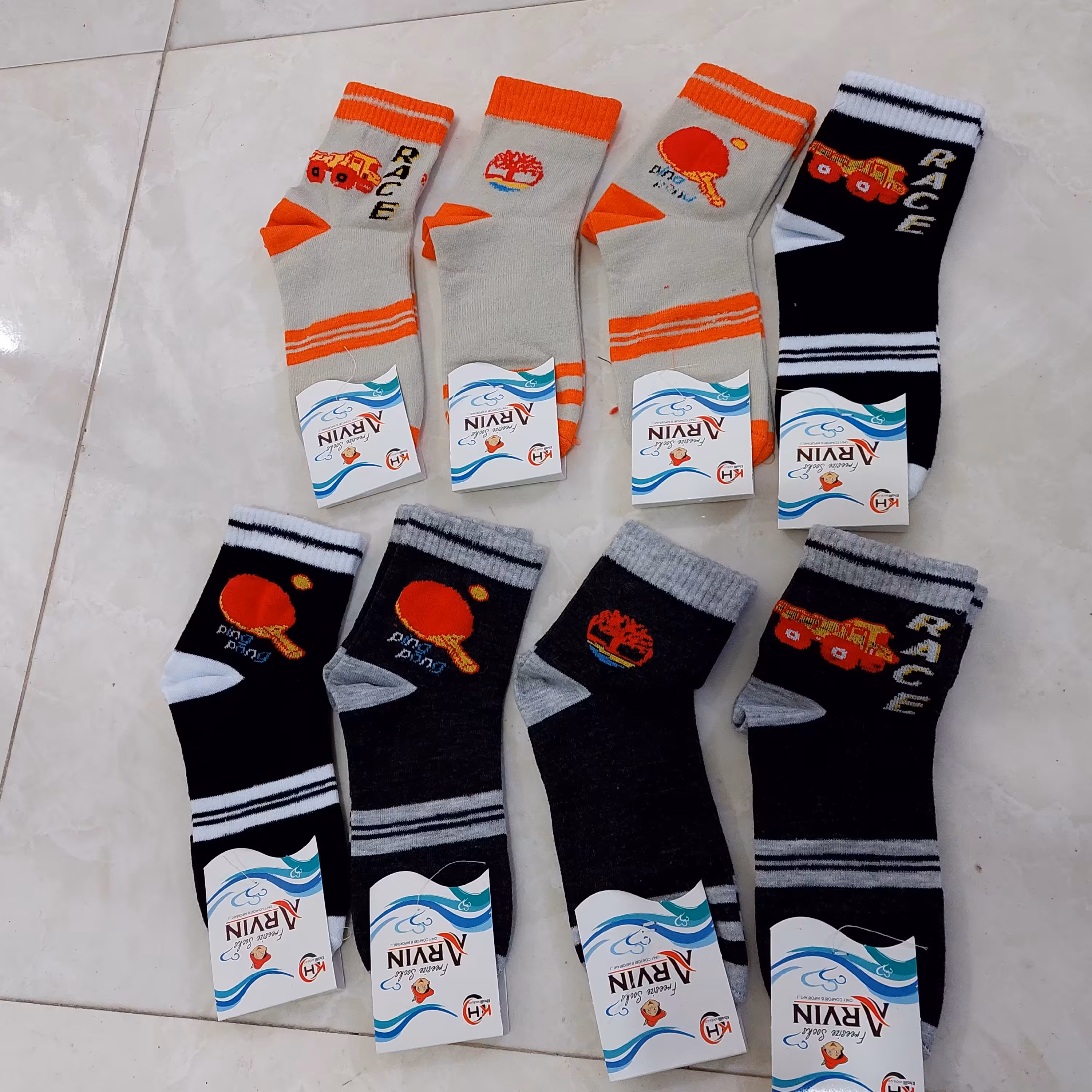 جوراب پسرانه سایز 6